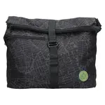 Pánská taška přes rameno Lerros Alexo - černo-šedá, polyester, na notebook 14"
