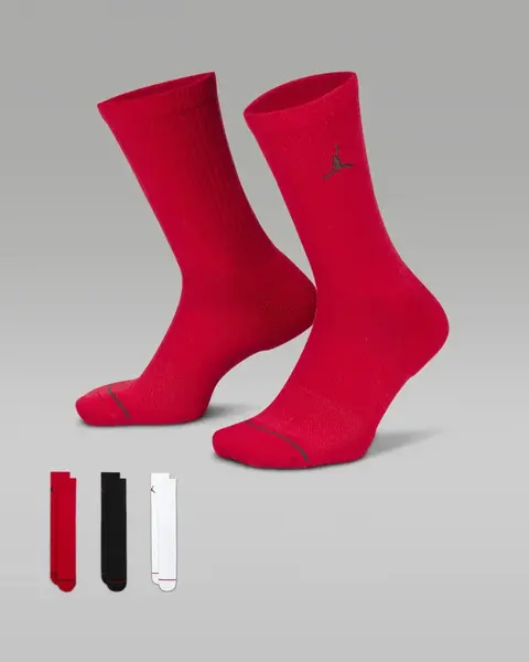 Jordan Everyday Crew Socks (3 packú L