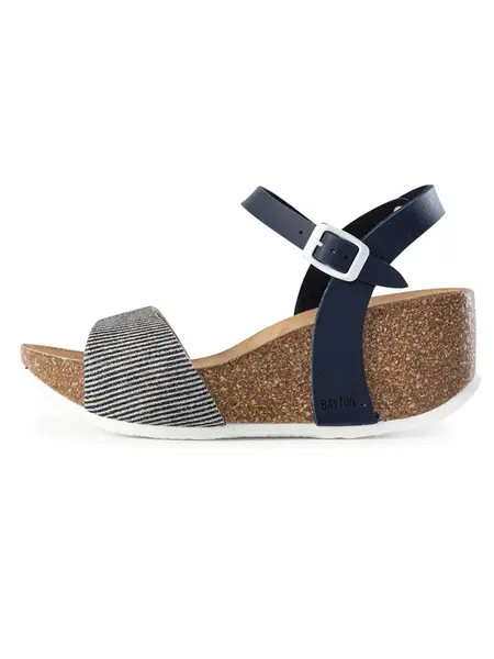 Bayton Sandále 'Maya'  modrá / hnedá / biela