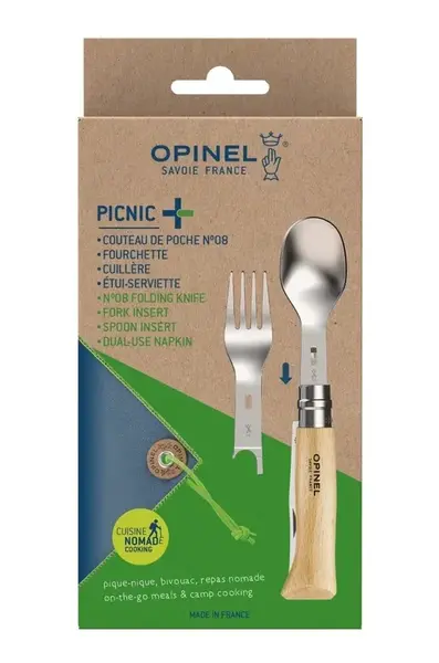 Opinel Sada OPINEL PICNIC+ (včetně nože N°08) viz obrázek Zavírací nůž