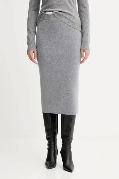 Sukně s příměsí vlny Pinko