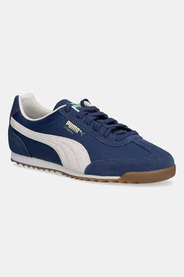 Kožené tenisky Puma Arizona Retro tmavomodrá barva, 402353