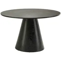 MID.YOU JÍDELNÍ STŮL, černá, 120/120/75 cm