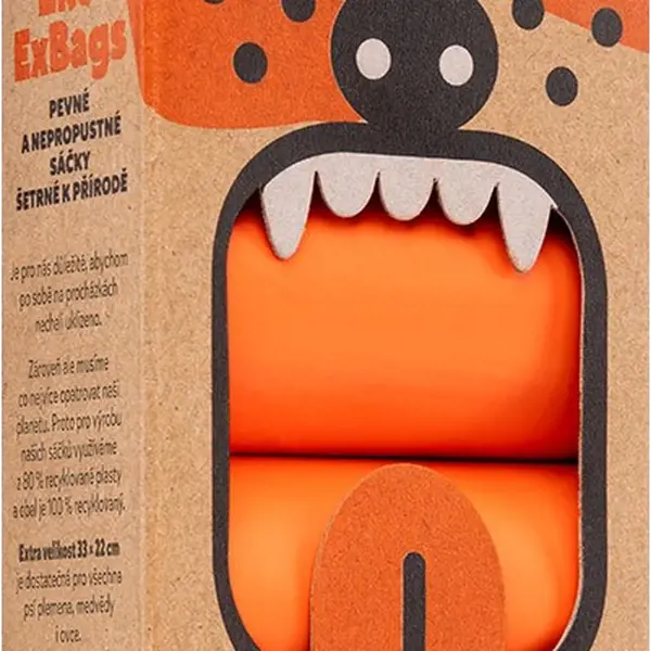 EXPLORER DOG Vrecká recyklované na psie hovienka 4 x 15 ks