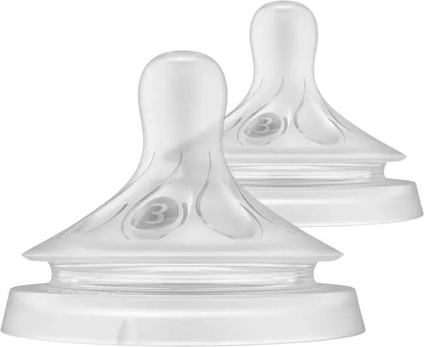 PHILIPS AVENT Cumlík Natural Response 3 pomalý prietok 1m+, 2 ks