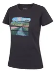 Husky  Tee Flo L dark grey, L Dámske bavlnené tričko