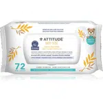 Attitude Baby-Bébé vlhčené obrúsky pre deti pre veľmi suchú citlivú a atopickú pokožku 72 ks