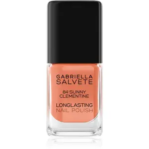 Gabriella Salvete Longlasting Enamel dlhotrvajúci lak na nechty s vysokým leskom odtieň 84 Sunny Clementine 11 ml