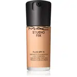 MAC Cosmetics Studio Fix Fluid SPF 15 24HR Matte Foundation + Oil Control zmatňujúci make-up SPF 15 odtieň N6.5 30 ml
