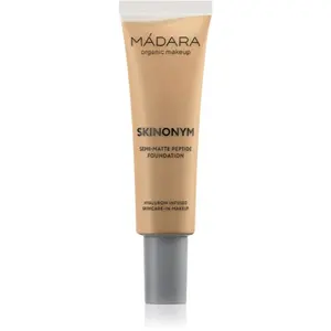 MÁDARA Skinonym Semi-Matte Peptide dlhotrvajúci make-up s peptidmi odtieň Golden Sand 50 30 ml