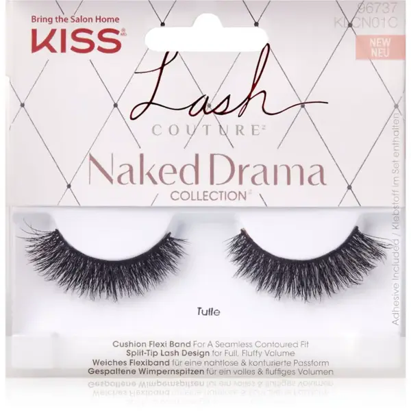 KISS Lash Couture Naked Drama umelé mihalnice Tulle 1 pár
