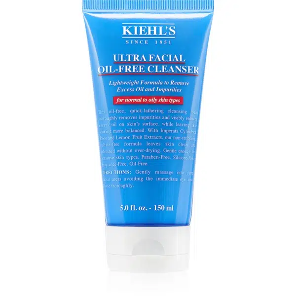 Kiehl's Ultra Facial Oil-Free Cleanser osviežujúca čistiaca pena pre normálnu až mastnú pleť 150 ml