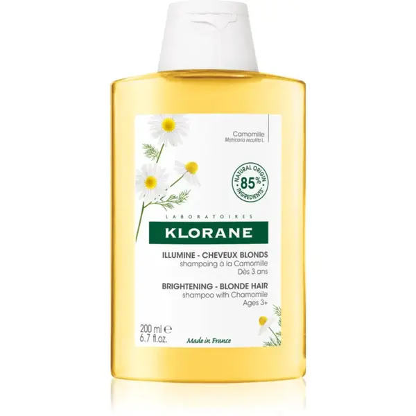 Klorane Chamomile šampón pre blond vlasy 200 ml
