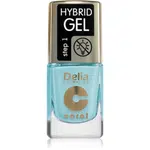 Delia Cosmetics Coral Nail Enamel Hybrid Gel gélový lak na nechty odtieň 140 11 ml