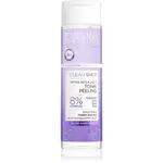 Eveline Cosmetics Clean Shot 8% Complex Of Hydroxy Acids vyhladzujúce tonikum s peelingovým efektom 200 ml