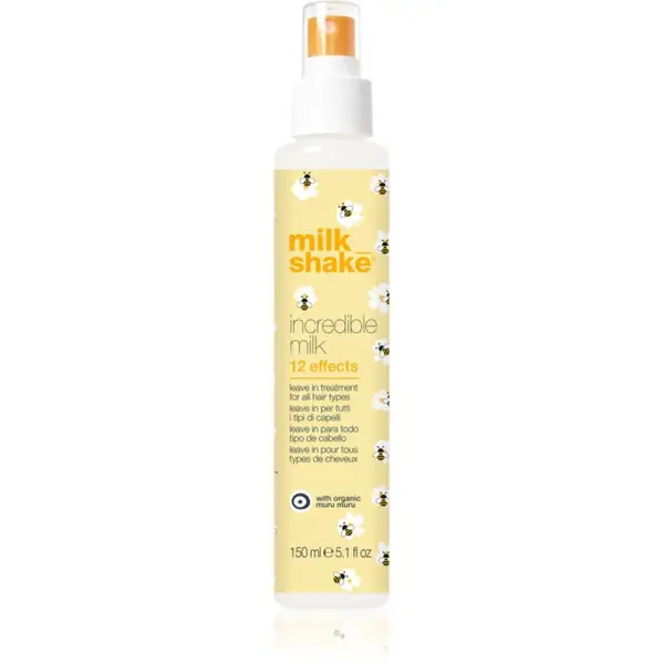 milk_shake® Incredible Bee Edition bezoplachová regeneračná starostlivosť v spreji 150 ml