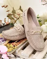 Resti Women's openwork moccasins Mill