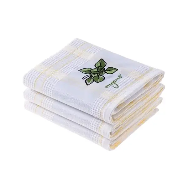 Súprava vaflových utierok OREGANO žlté 45 x 70 cm 3 ks