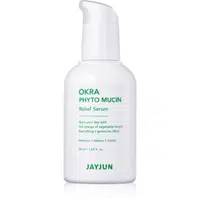 Jayjun Okra Phyto Mucin jemné pleťové sérum pre upokojenie a posilnenie citlivej pleti 50 ml