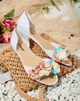 Resti Rubber ballerinas with flower Koddies