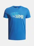 Boys' T-shirt Under Armour UA OVERLAY WM SS-BLU - Boys
