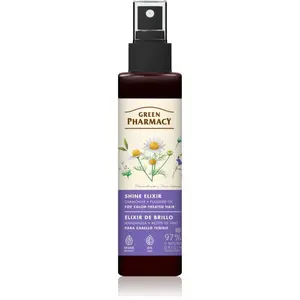 Green Pharmacy Chamomile & Flaxseed oil Elixir bezoplachový elixír pre farbené vlasy 150 ml