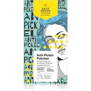 Salt House Natural Minerals Anti-pimple Patches náplasti na problematickú pleť proti akné 30 ks
