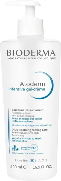 BIODERMA Atoderm Intensive gél-krém pre suchú a atopickú pokožku 500 ml