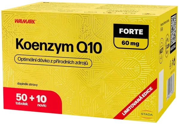 WALMARK Koenzym Q10 FORTE 60 mg 60 kapsúl