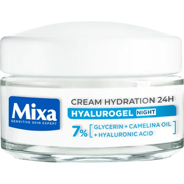 MIXA Hyalurogel nočný hydratačný krém 50 ml