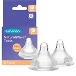 Lansinoh NaturalWave cumlík na fľašu Fast 2 ks