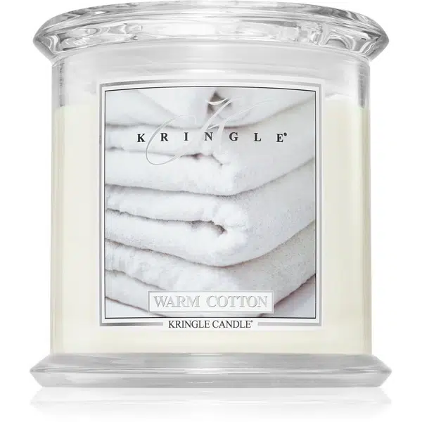 Kringle Candle Warm Cotton vonná sviečka 907 g