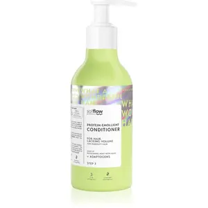 so!flow Low Porosity Hair Protein-Emollient Conditioner kondicionér pre vlasy bez objemu 400 ml