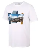 Husky  Tee Skyline M white, XXXL Pánske bavlnené tričko