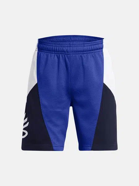 Tmavomodré športové kraťasy Under Armour Curry Boys Splash Short