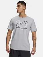 Šedé pánské tričko Under Armour UA GL Foundation Update SS