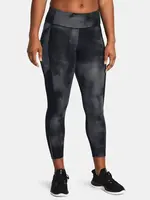 Čierne športové legíny Under Armour UA Fly Fast Ankle Prt Tights