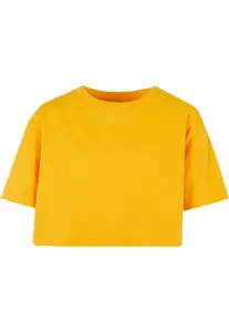Girls' Short T-Shirt Kimono Tee - Yellow