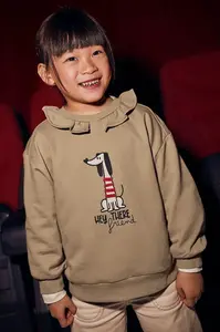 Detská bavlnená mikina Mayoral