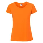 Iconic 195 Ringspun Premium Premium Fruit of the Loom Orange T-shirt
