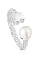 Strieborný prsteň Tous ICON MESH