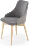HALMAR Kreslo MALAGA šedé