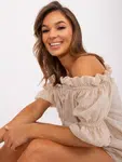 Blouse-LK-BZ-509355.68P-beige