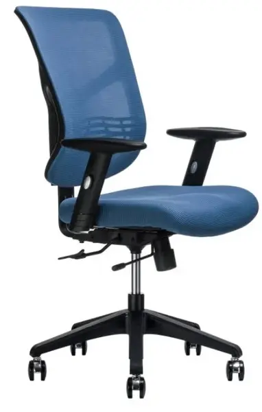 SETULO Kancelárská stolička SOTIS modrá