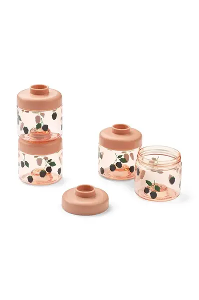 Nádoba na občerstvenie Liewood Dominique Baby Food Tritan Boxes 4-Pack 4-pak