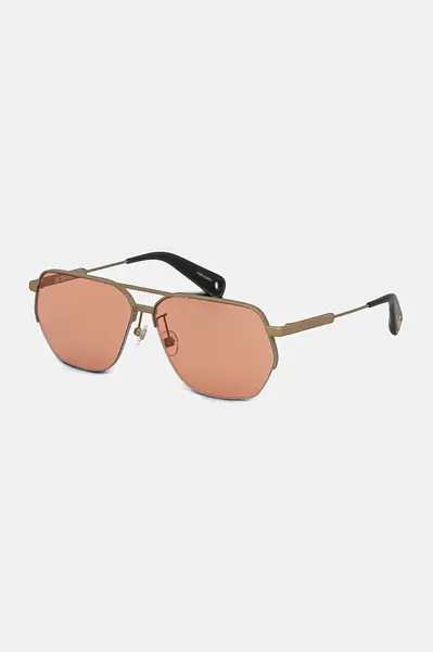 Sluneční brýle Jacquemus AVIADOR růžová barva, JAC67C5SUN