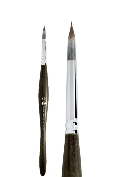 Kulatý ergonomický štětec 800 velikost 3/0