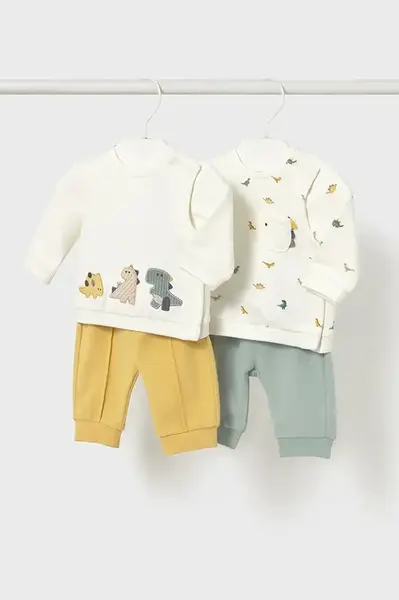 Kojenecká sada Mayoral Newborn žlutá barva, 2620