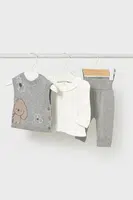 Kojenecká sada Mayoral Newborn šedá barva, 2709