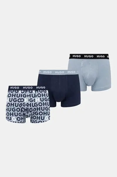 Boxerky HUGO TRIPLET DESIGN 3-pack
